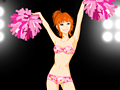 Cheerleader Dress Up играть онлайн