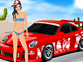 Racer Girl Dress Up играть онлайн