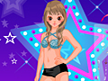 Dancing Star Dress Up играть онлайн