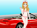 Ferrari Dress Up играть онлайн