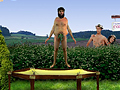 Nudist Trampolining играть онлайн