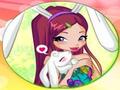 Winx Bunny Style: Round Puzzle играть онлайн