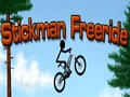 Stickman Freeride играть онлайн