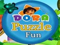 Dora Puzzle Fun играть онлайн