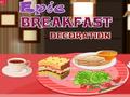 Epic Breakfast Decoration играть онлайн