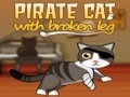 Pirate Cat With Broken Leg играть онлайн