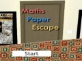 Maths Paper Escape играть онлайн