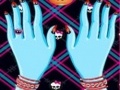 Monster High manicure играть онлайн