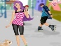 Barbie on Roller Skates играть онлайн