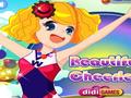 Beautiful Cheerleader Dress Up играть онлайн