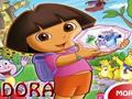 Dora Square Puzzle играть онлайн