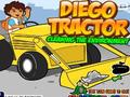 Diego tractor Cleaning the environment играть онлайн