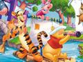 Winnie The Pooh Sliding Puzzle играть онлайн