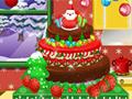 Frozen Xmas Cake game играть онлайн