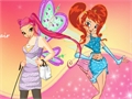 Winx Club Dress Up Stella играть онлайн